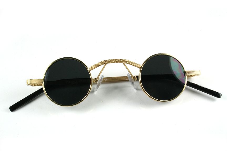   frame black lensGoth vampire steampunk techno sunglasses Hi Tek  