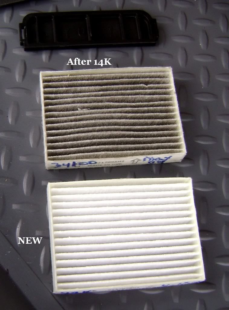 How to change cabin air filter ford escape 2006