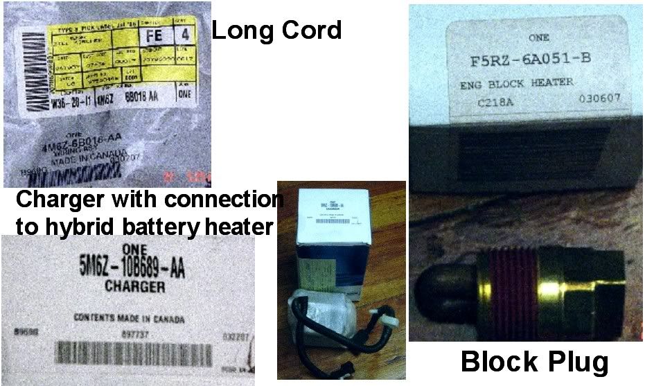 Ford escape hybrid block heater #5