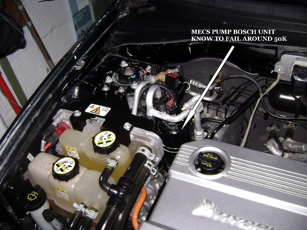 2008 Ford escape hybrid mecs pump #4